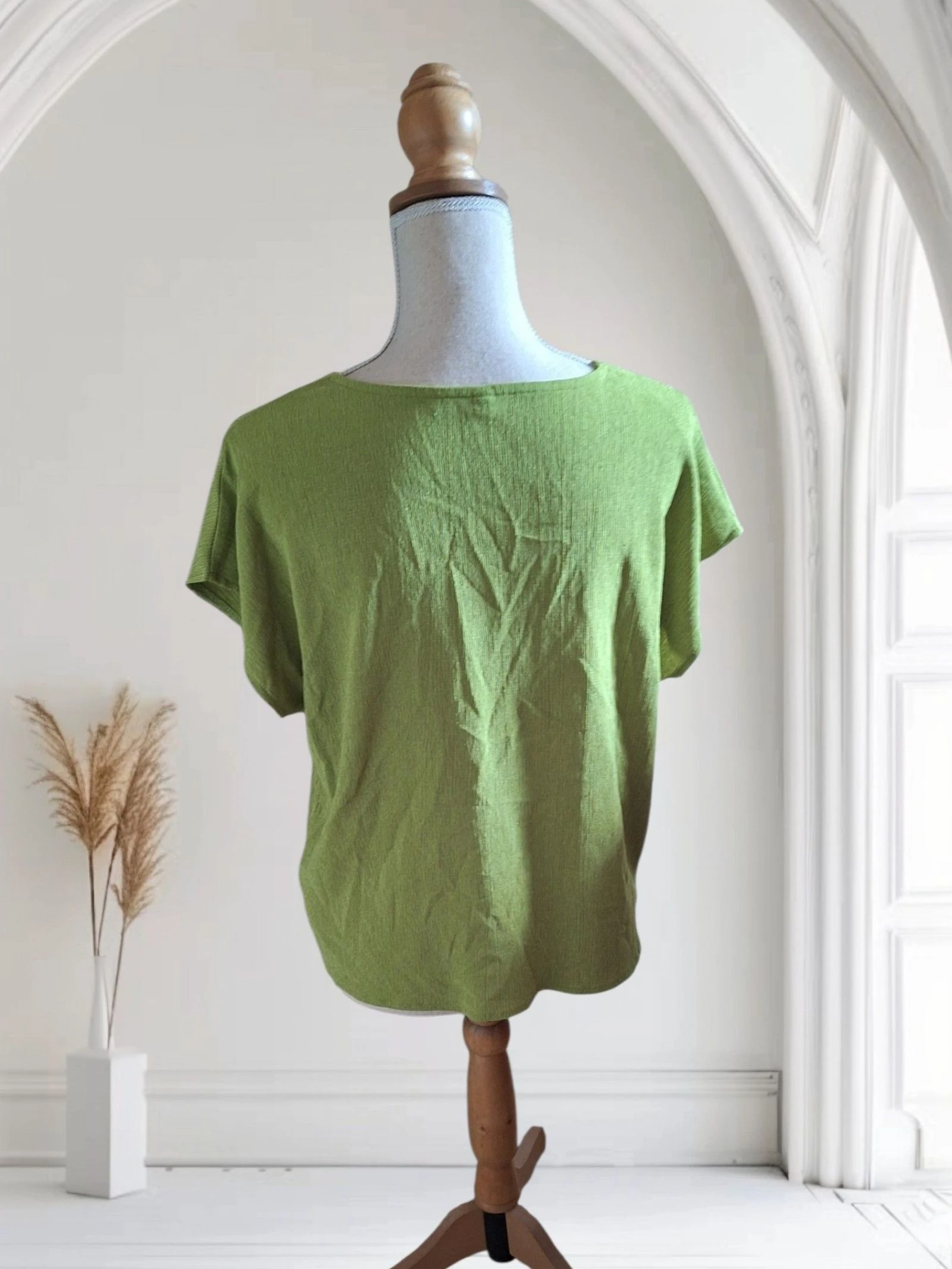 Tee-shirt feminino mangas curtas verde 💚 – photo 2